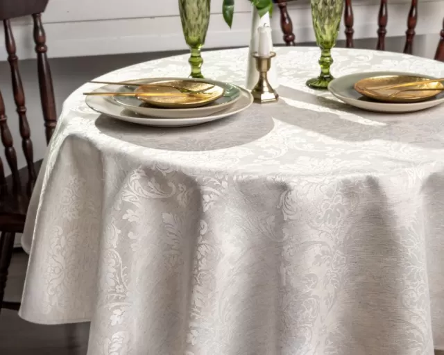 Скатерть на стол для дома: как выбрать размер, ткань и дизайн